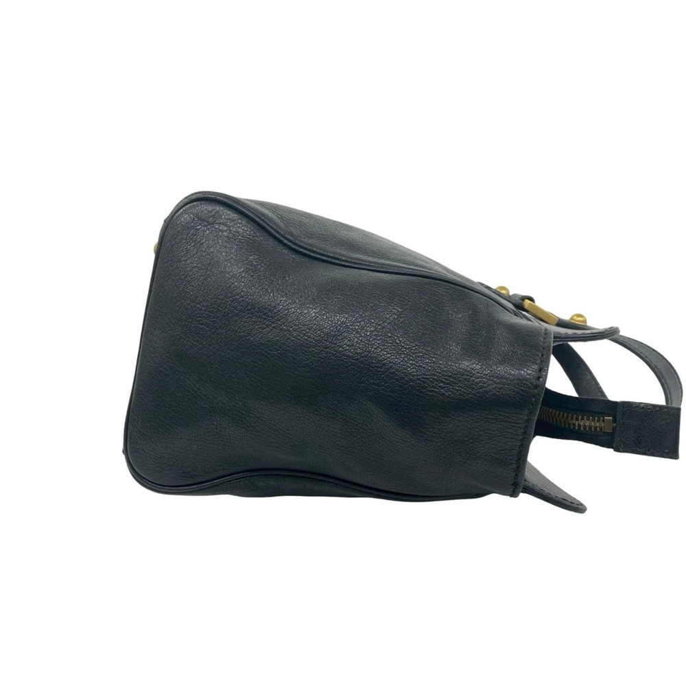GUCCI Black Leather Tote Bag - Picture 6 of 10